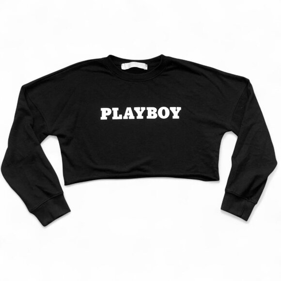 Missguided Playboy Crop Top - Picture 2 of 5